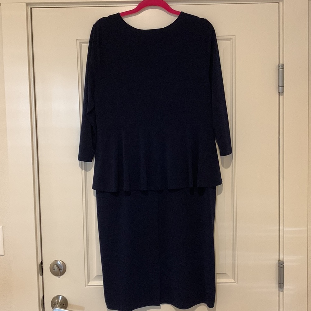 Simonton Says by George Simonton Navy Dress - Picture 7 of 8